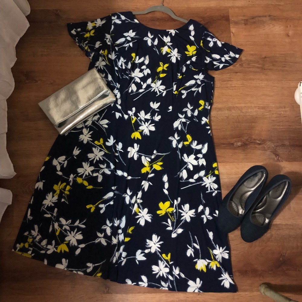 Naomi Floral Print Dress